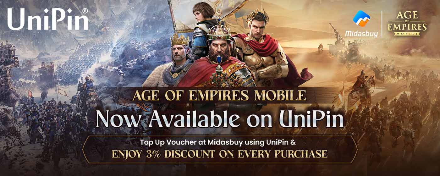 Age of Empires Mobile is now available on UniPin (PH)